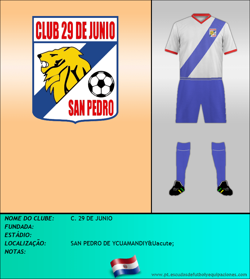 Escudo de C. 29 DE JUNIO