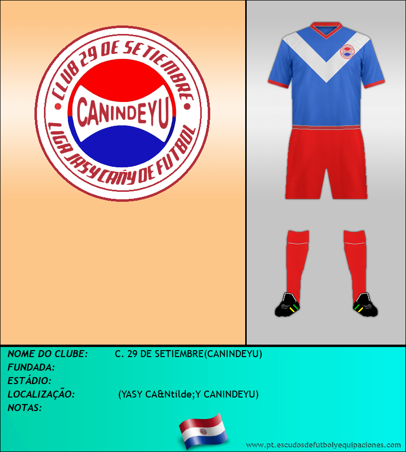Escudo de C. 29 DE SETIEMBRE(CANINDEYU)