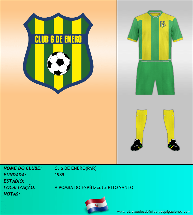 Escudo de C. 6 DE ENERO(PAR)