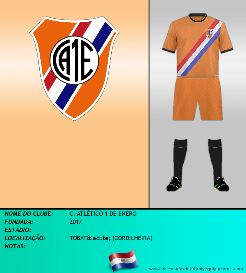 Escudo de C. ATLÉTICO 1 DE ENERO