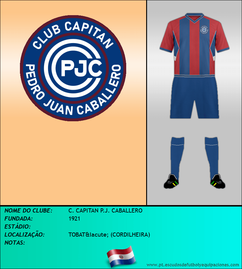 Escudo de C. CAPITAN P.J. CABALLERO