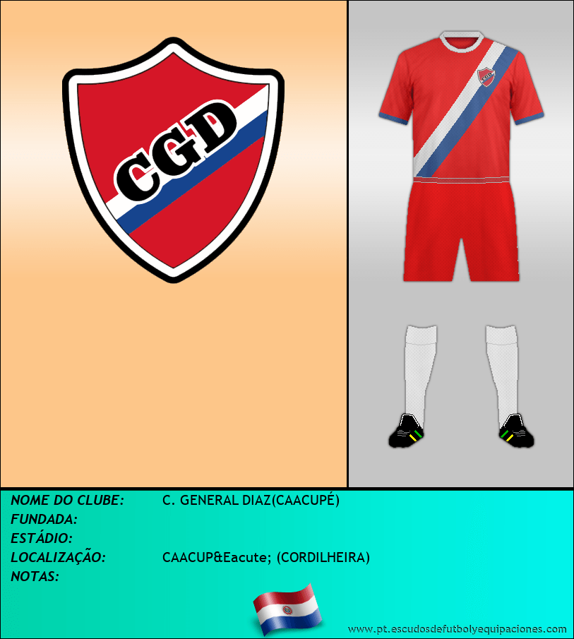 Escudo de C. GENERAL DIAZ(CAACUPÉ)