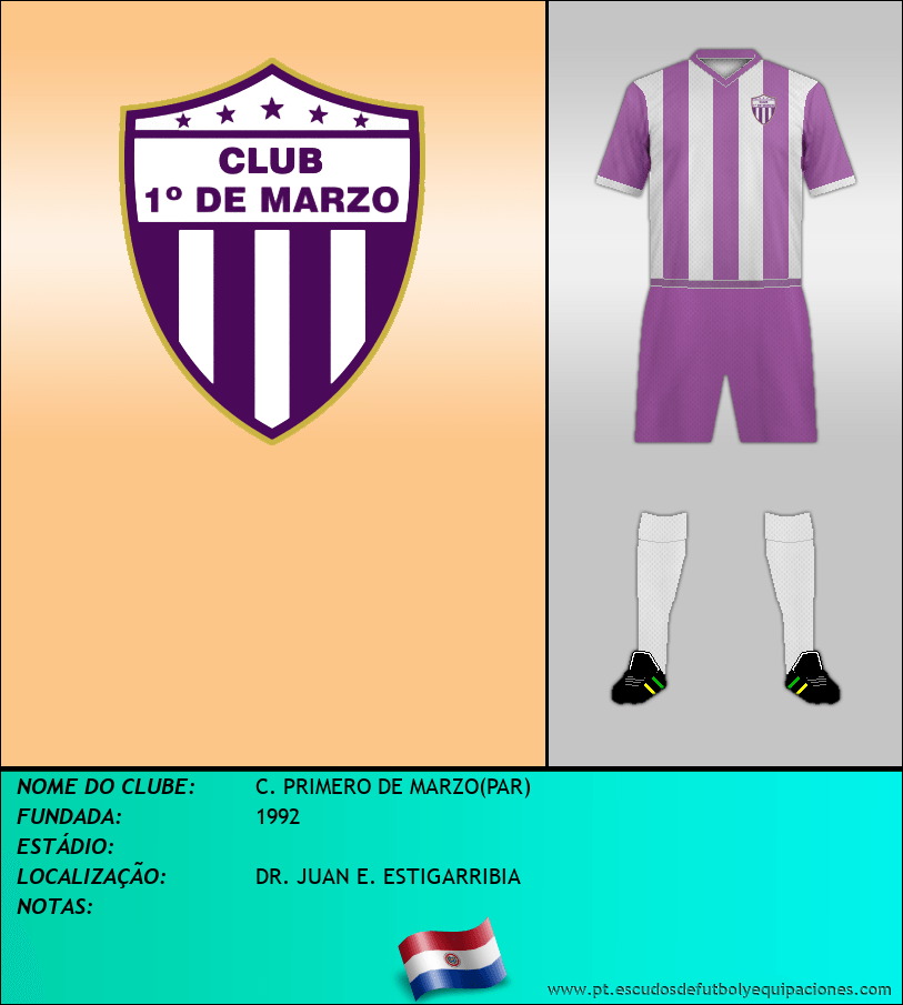 Escudo de C. PRIMERO DE MARZO(PAR)