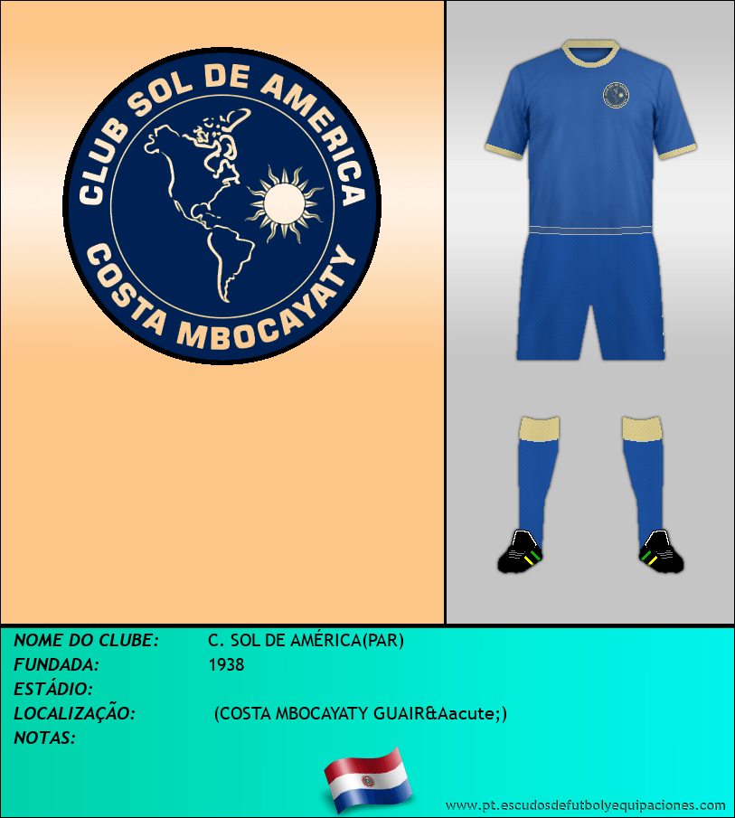 Escudo de C. SOL DE AMÉRICA(PAR)