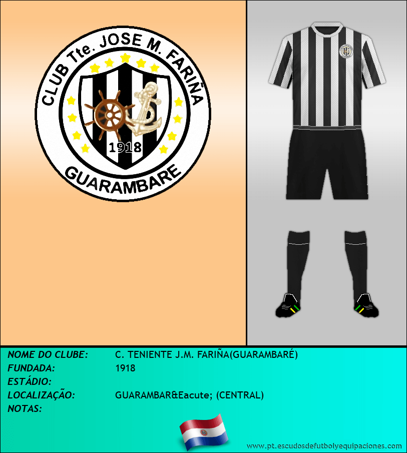 Escudo de C. TENIENTE J.M. FARIÑA(GUARAMBARÉ)
