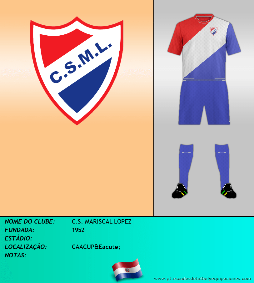 Escudo de C.S. MARISCAL LÓPEZ