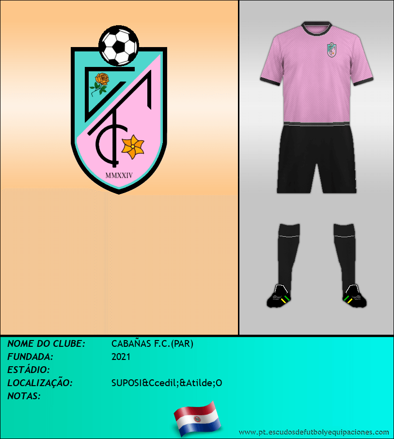 Escudo de CABAÑAS F.C.(PAR)