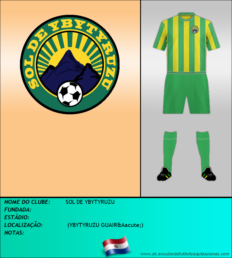 Escudo de SOL DE YBYTYRUZU