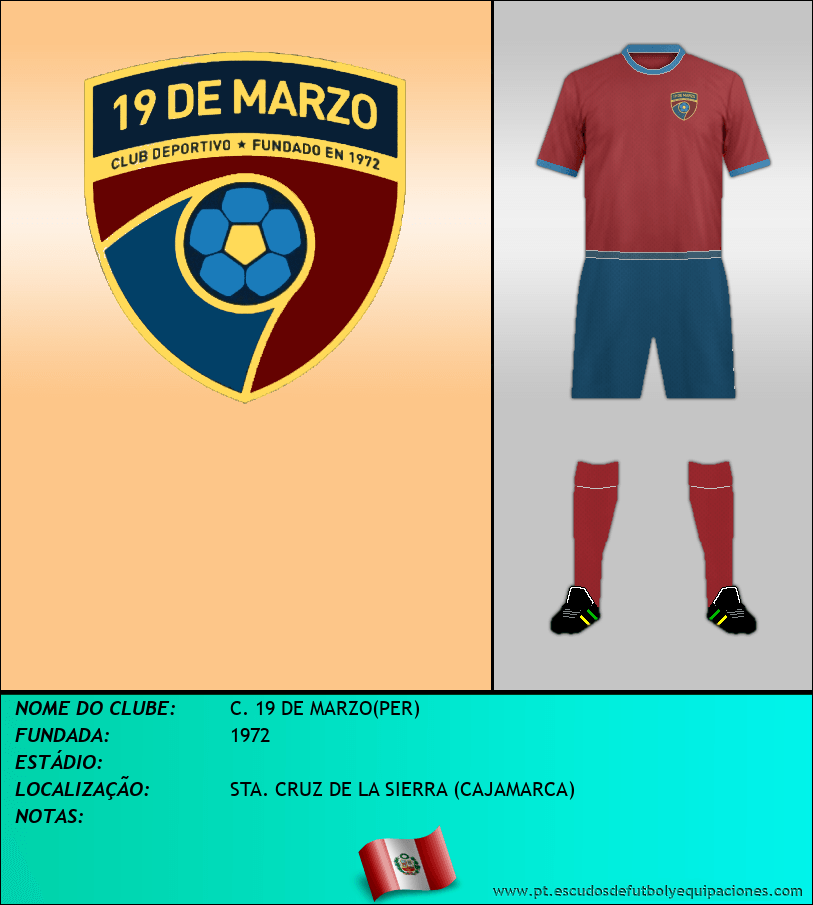 Escudo de C. 19 DE MARZO(PER)