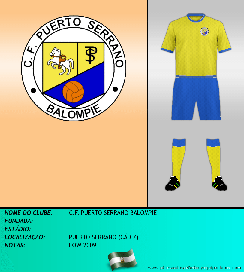 Escudo de C.F. PUERTO SERRANO BALOMPIÉ