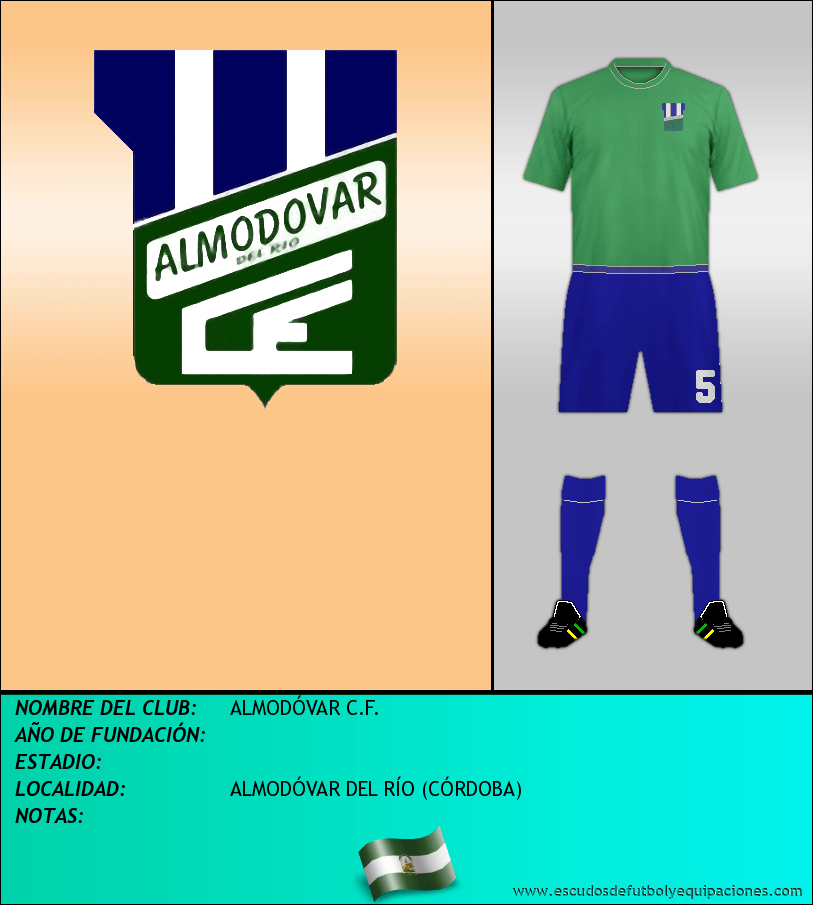Escudo de ALMODÓVAR C.F.