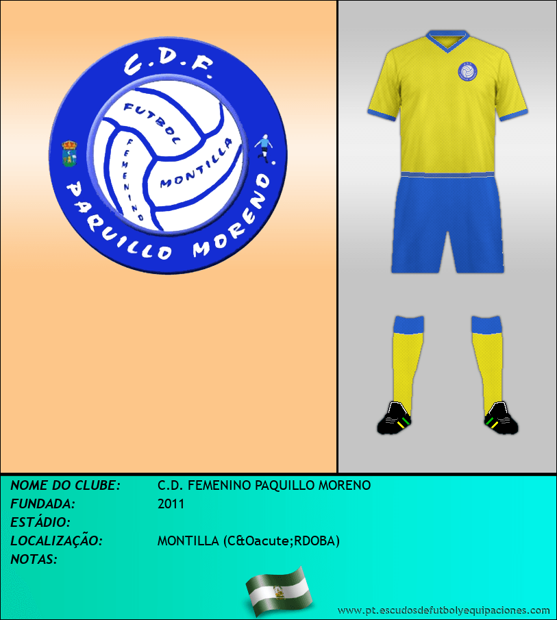 Escudo de C.D. FEMENINO PAQUILLO MORENO