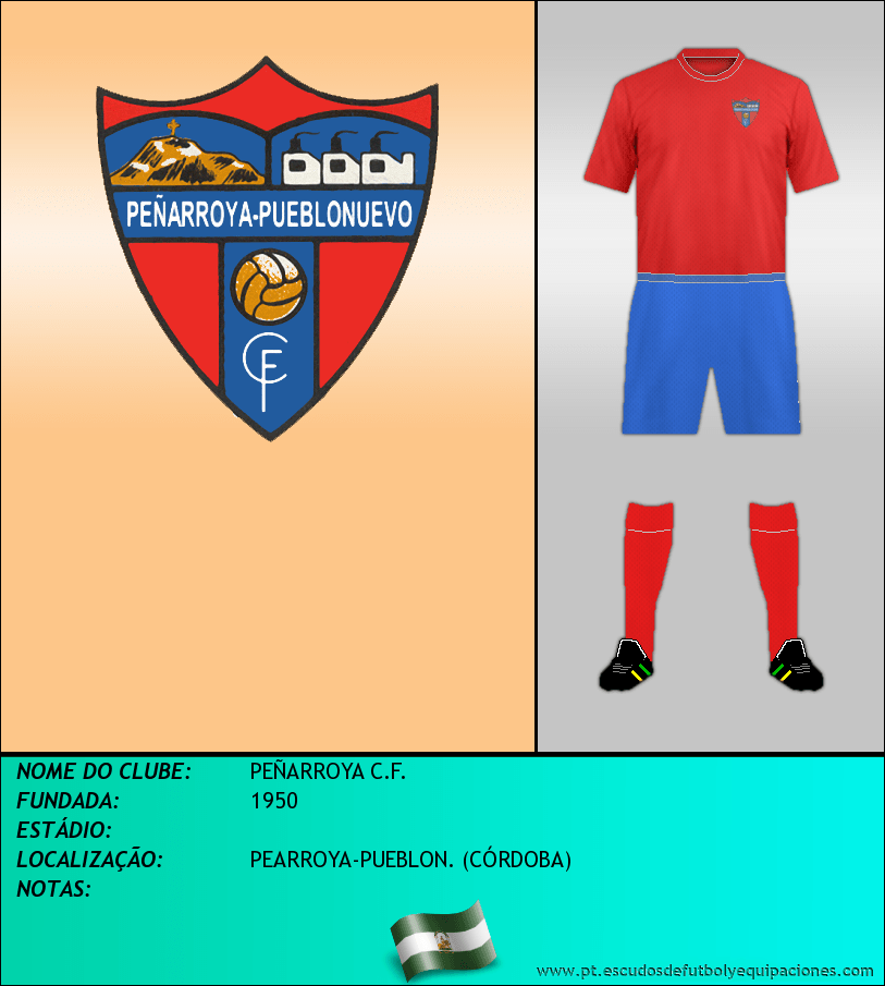 Escudo de PEÑARROYA C.F.