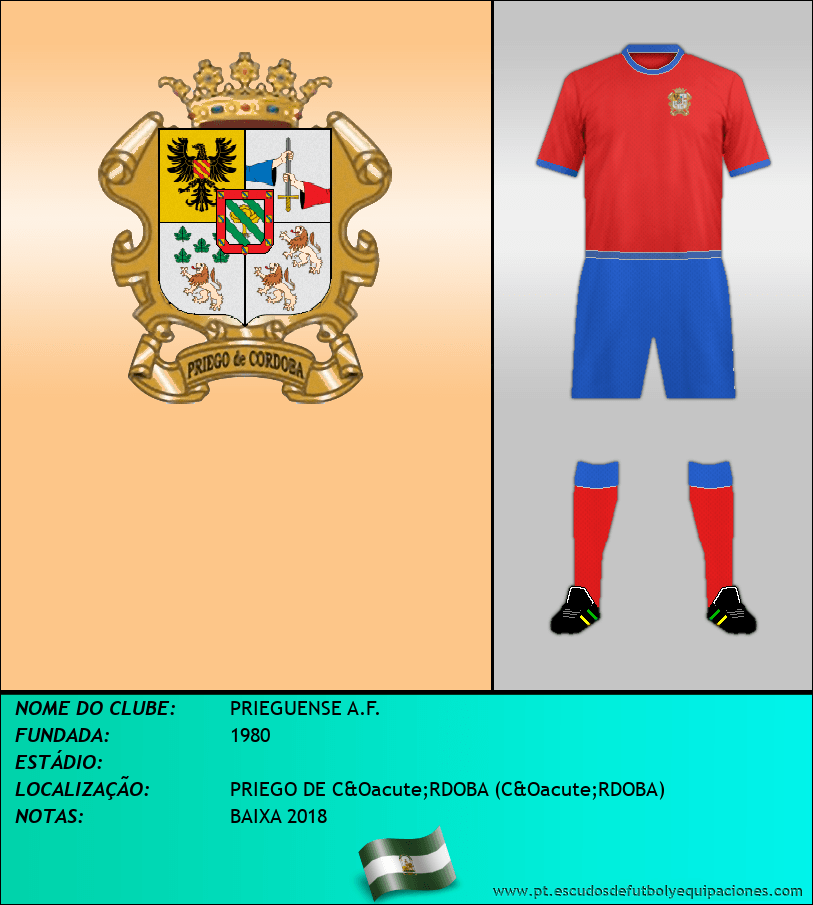 Escudo de PRIEGUENSE A.F.
