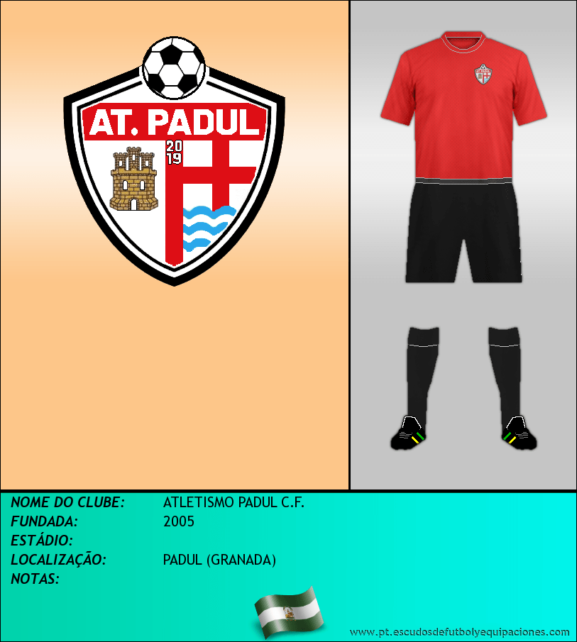 Escudo de ATLETISMO PADUL C.F.