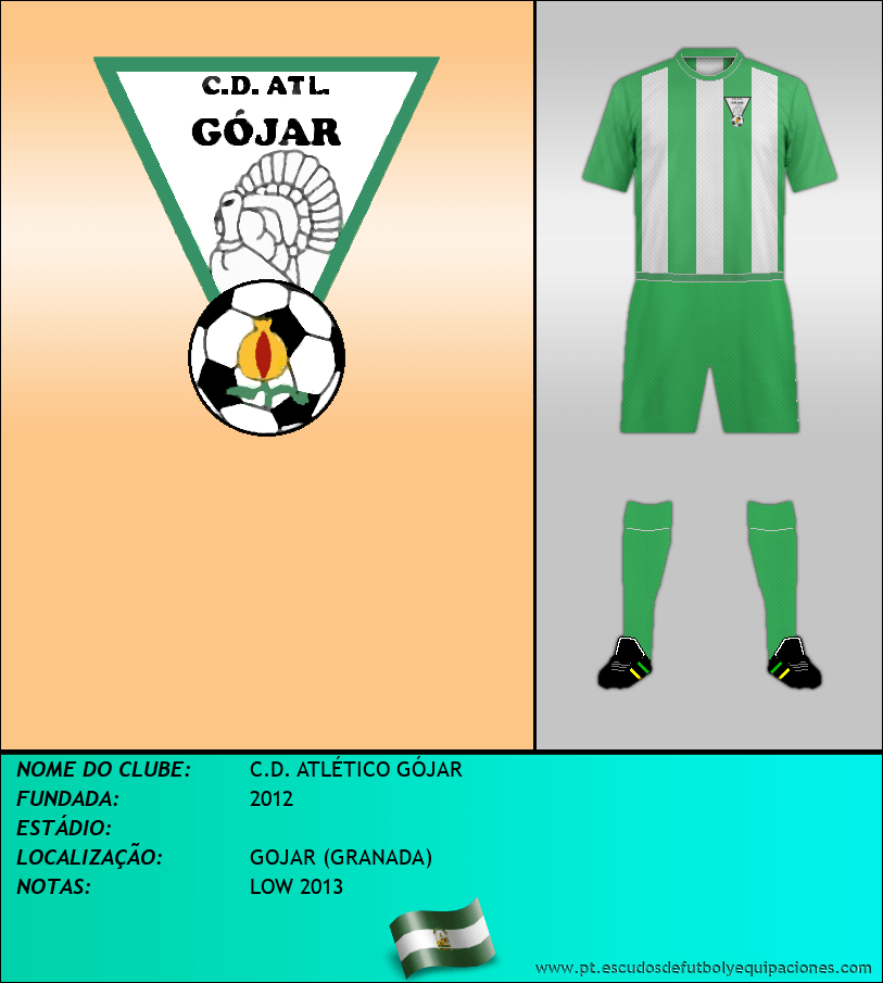 Escudo de C.D. ATLÉTICO GÓJAR