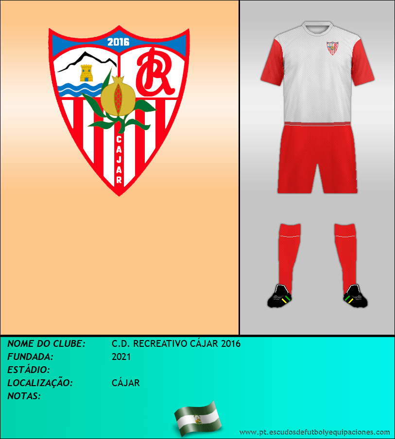 Escudo de C.D. RECREATIVO CÁJAR 2016