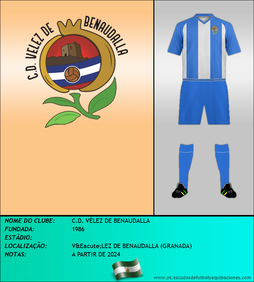 Escudo de C.D. VÉLEZ DE BENAUDALLA