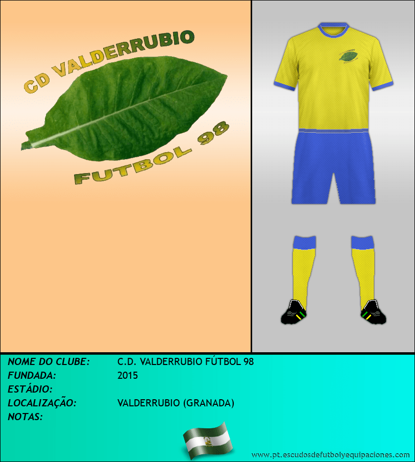 Escudo de C.D. VALDERRUBIO FÚTBOL 98