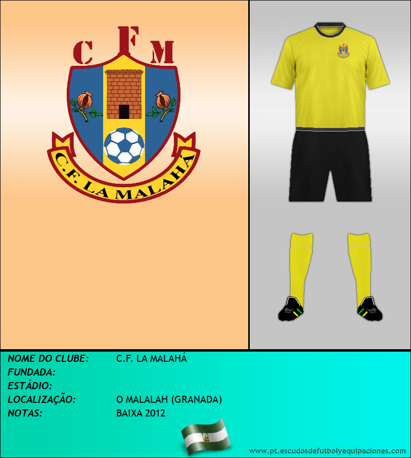 Escudo de C.F. LA MALAHÁ