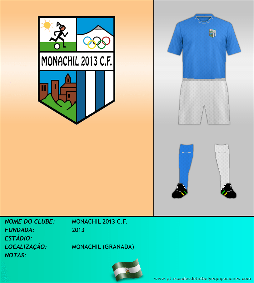 Escudo de MONACHIL 2013 C.F.