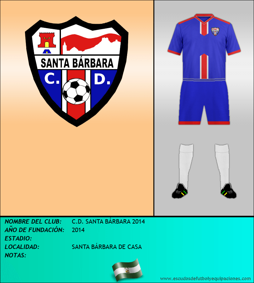 Escudo de C.D. SANTA BÁRBARA 2014