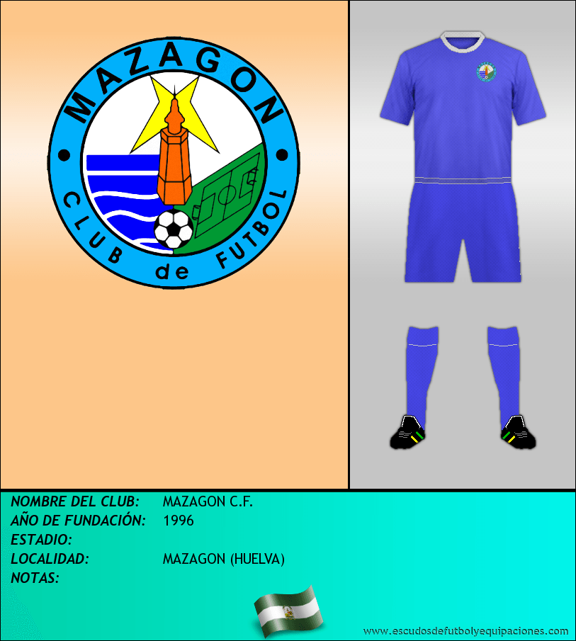 Escudo de MAZAGON C.F.