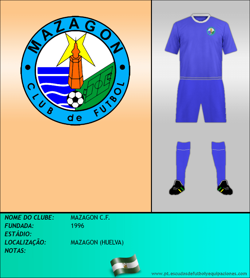 Escudo de MAZAGON C.F.