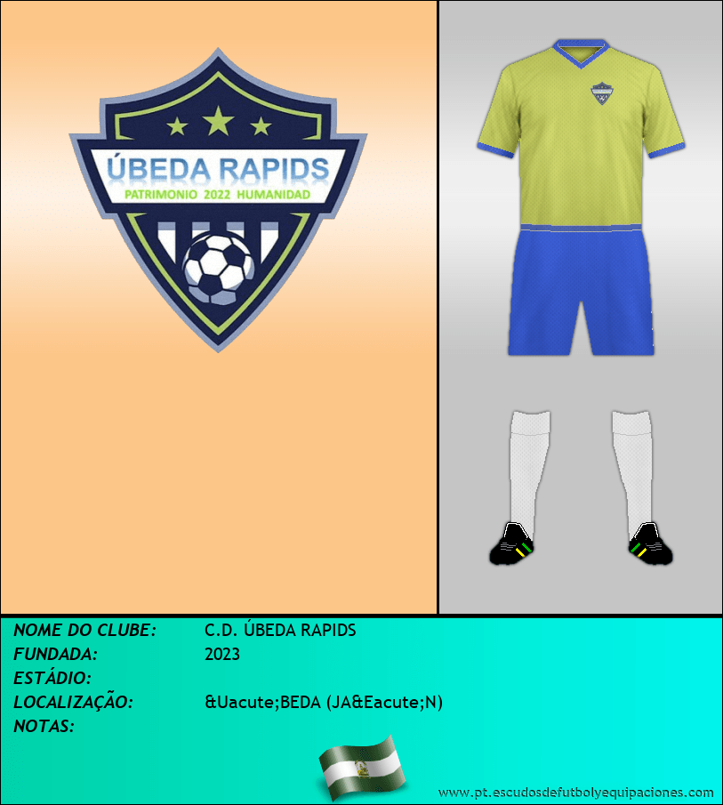 Escudo de C.D. ÚBEDA RAPIDS