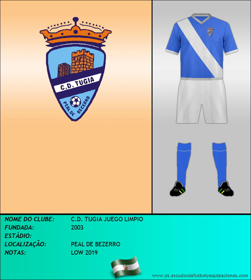 Escudo de C.D. TUGIA JUEGO LIMPIO