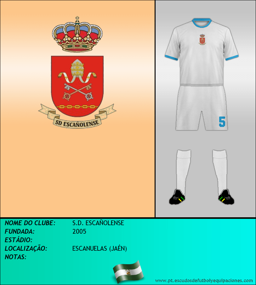 Escudo de S.D. ESCAÑOLENSE