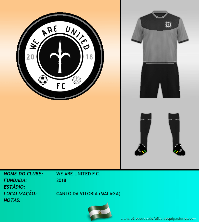 Escudo de WE ARE UNITED F.C.