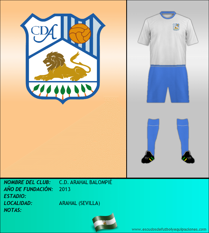 Escudo de C.D. ARAHAL BALOMPIÉ