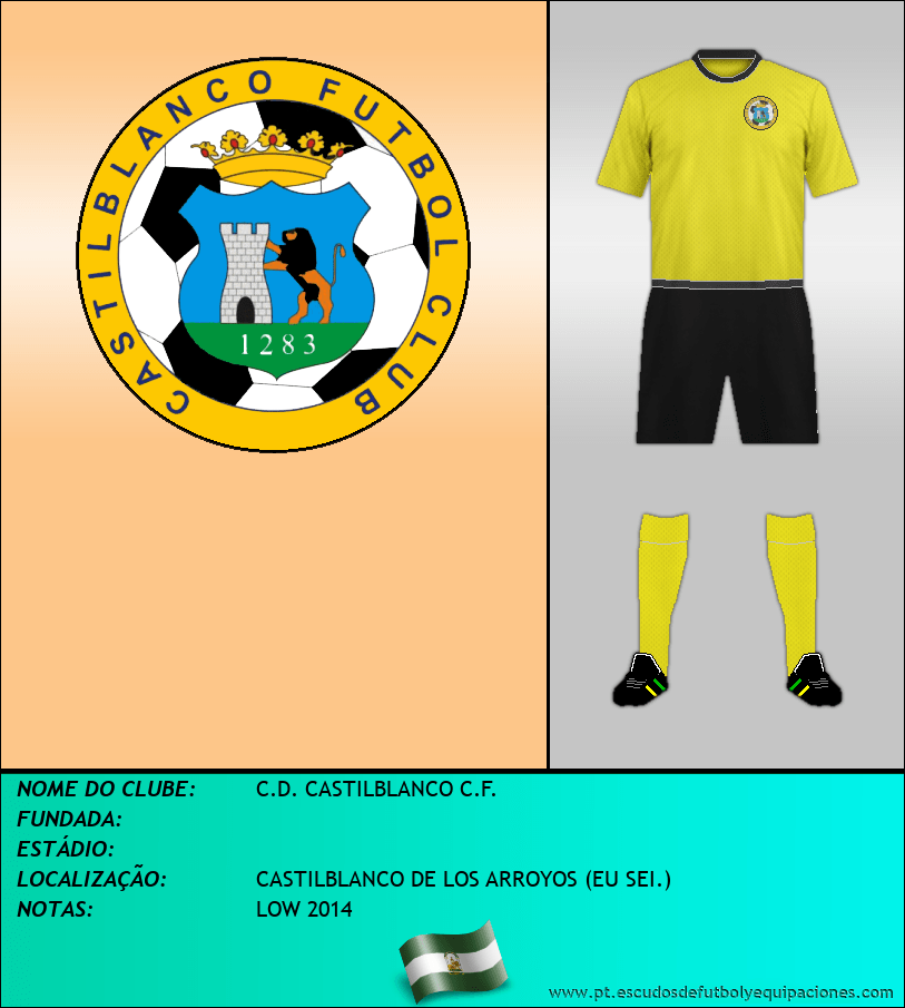Escudo de C.D. CASTILBLANCO C.F.