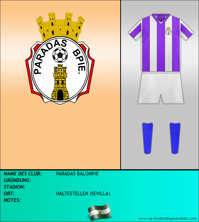 Logo PARADAS BALOMPIE