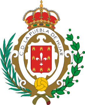 Escudo de C.D. LA PUEBLA DE HÍJAR (ARAGÃO)