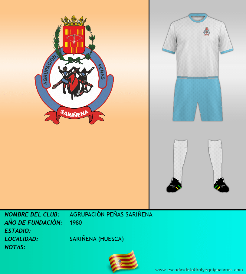 Escudo de AGRUPACIÓN PEÑAS SARIÑENA