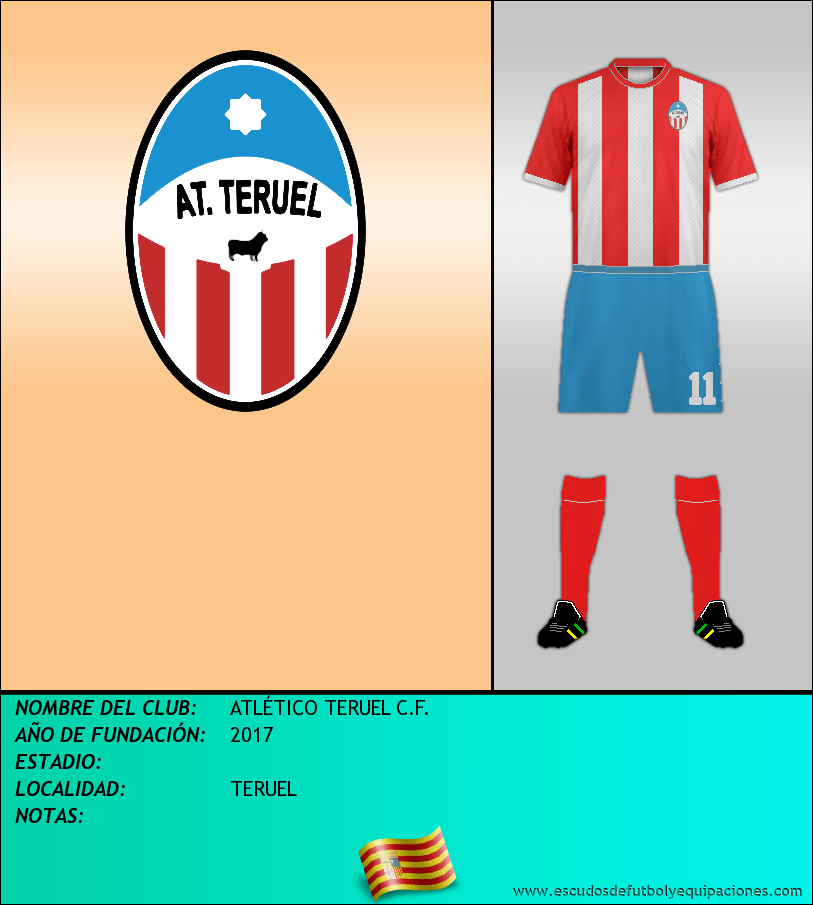 Escudo de ATLÉTICO TERUEL C.F.