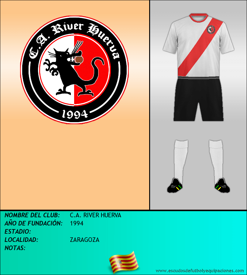 Escudo de C.A. RIVER HUERVA