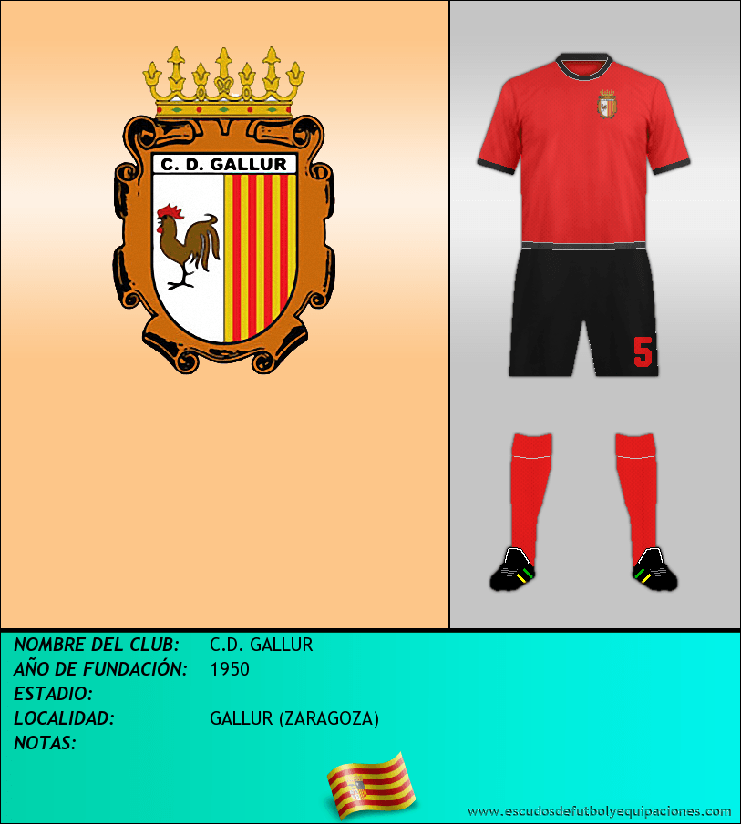 Escudo de C.D. GALLUR