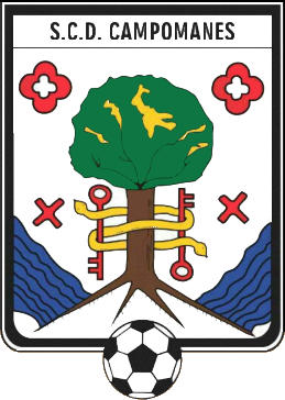 Escudo de S.C.D. CAMPOMANES (ASTÚRIAS)