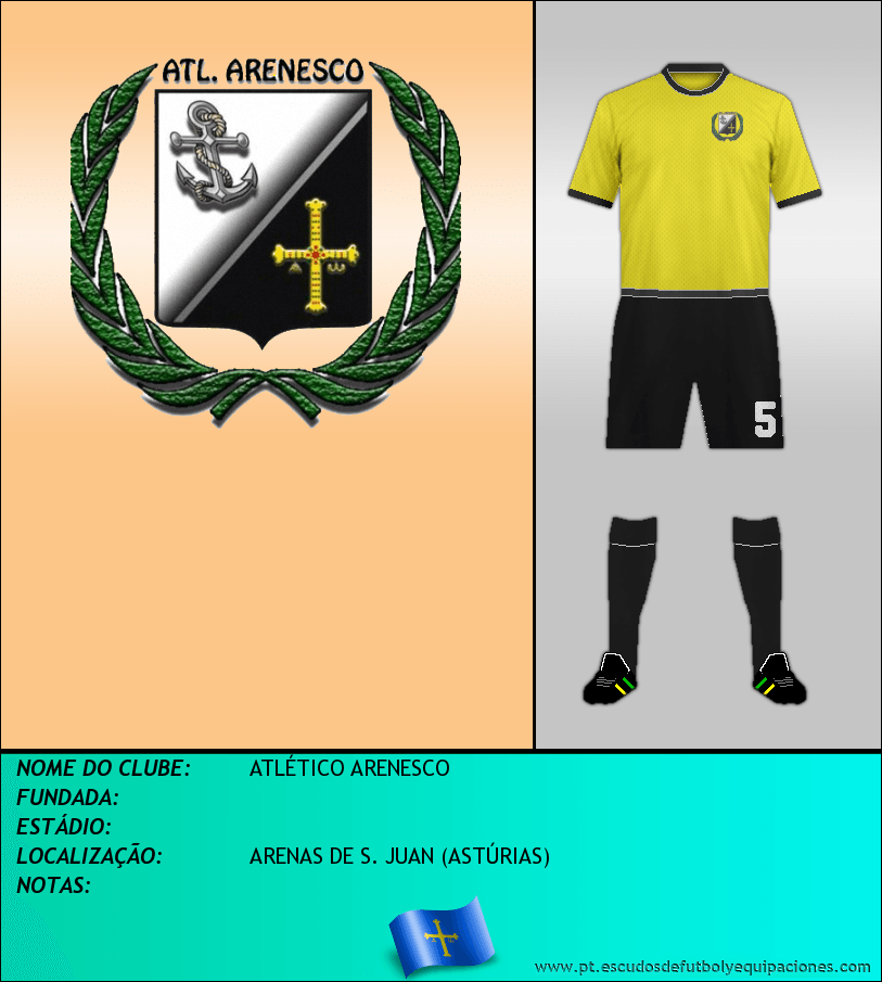 Escudo de ATLÉTICO ARENESCO