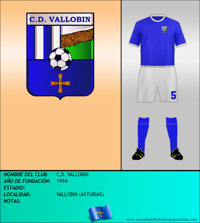 Escudo de C.D. VALLOBIN