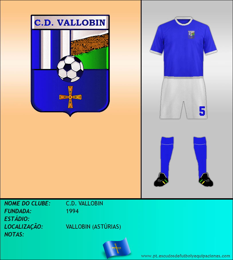 Escudo de C.D. VALLOBIN