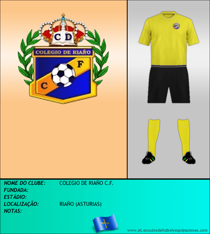 Escudo de COLEGIO DE RIAÑO C.F.