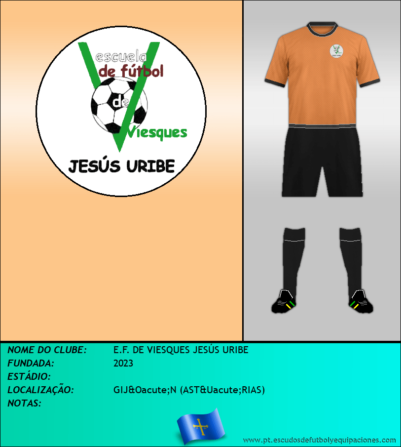Escudo de E.F. DE VIESQUES JESÚS URIBE
