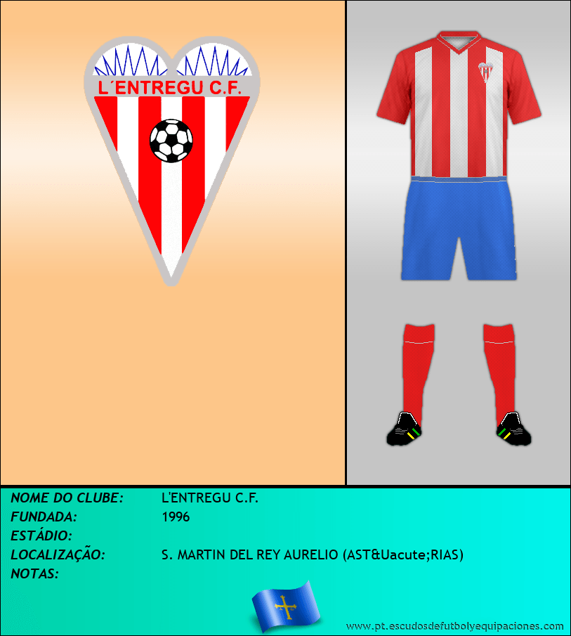 Escudo de L'ENTREGU C.F.