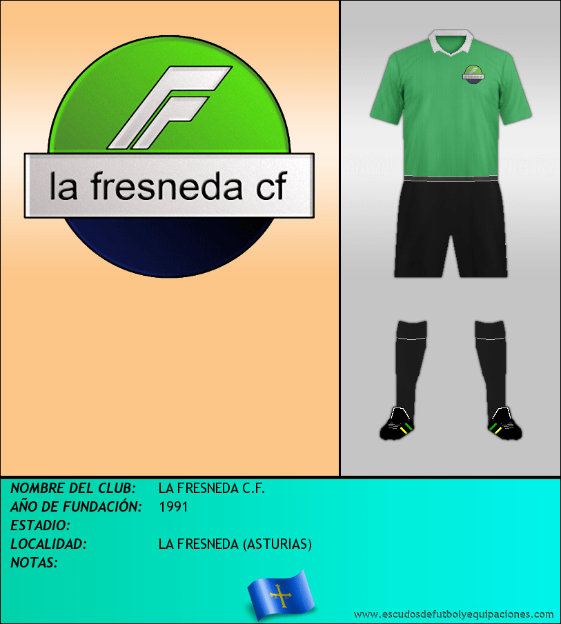 Escudo de LA FRESNEDA C.F.