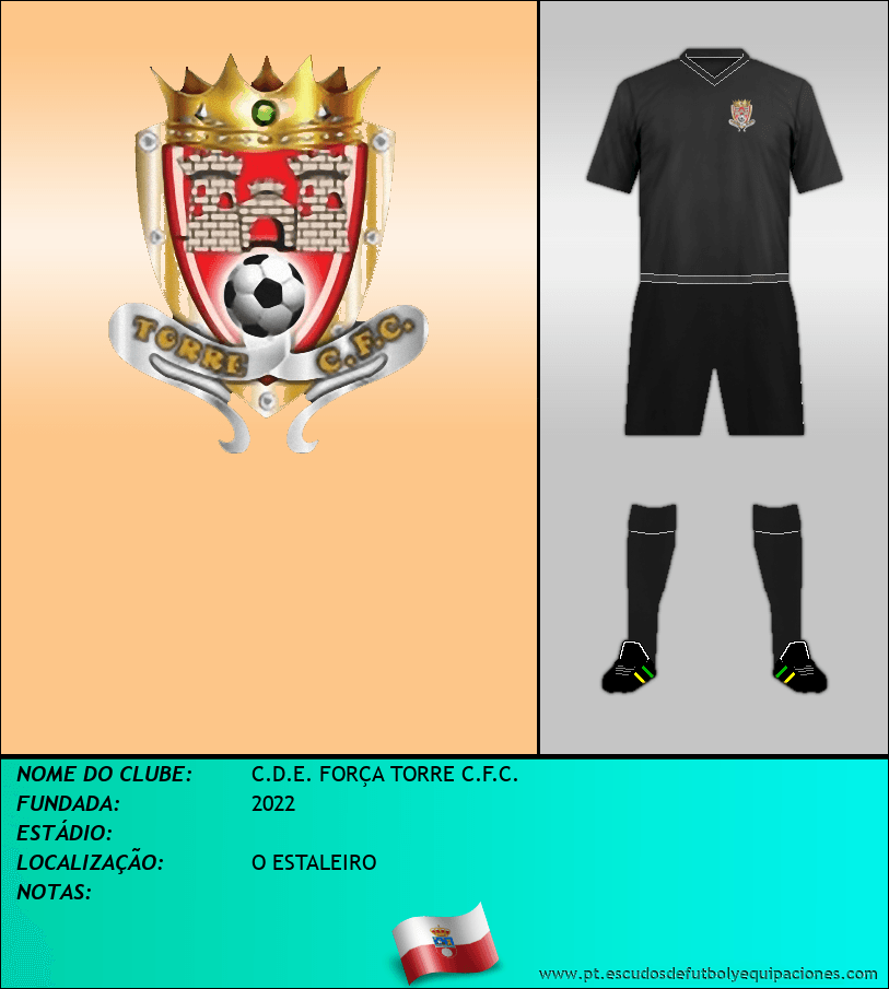 Escudo de C.D.E. FORÇA TORRE C.F.C.