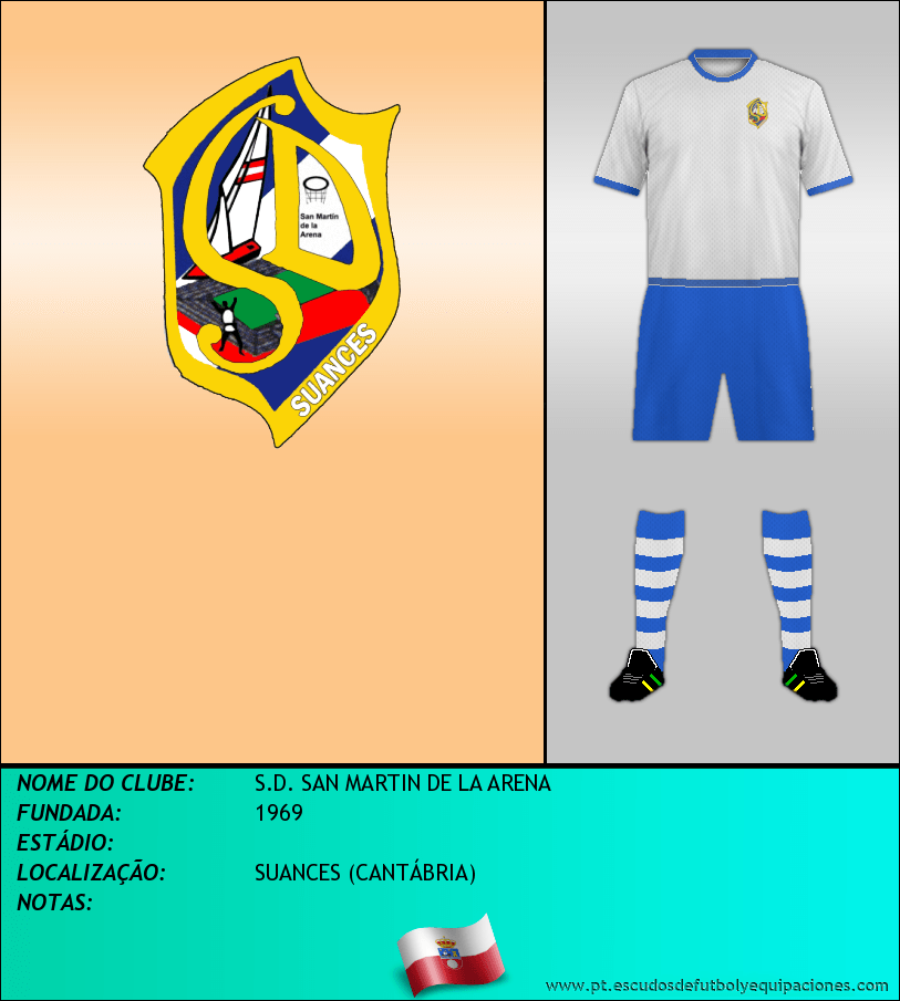 Escudo de S.D. SAN MARTIN DE LA ARENA